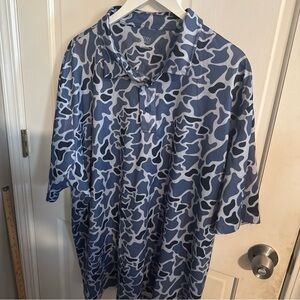 Navy Camouflage Polo Shirt lot of 2 other is brown